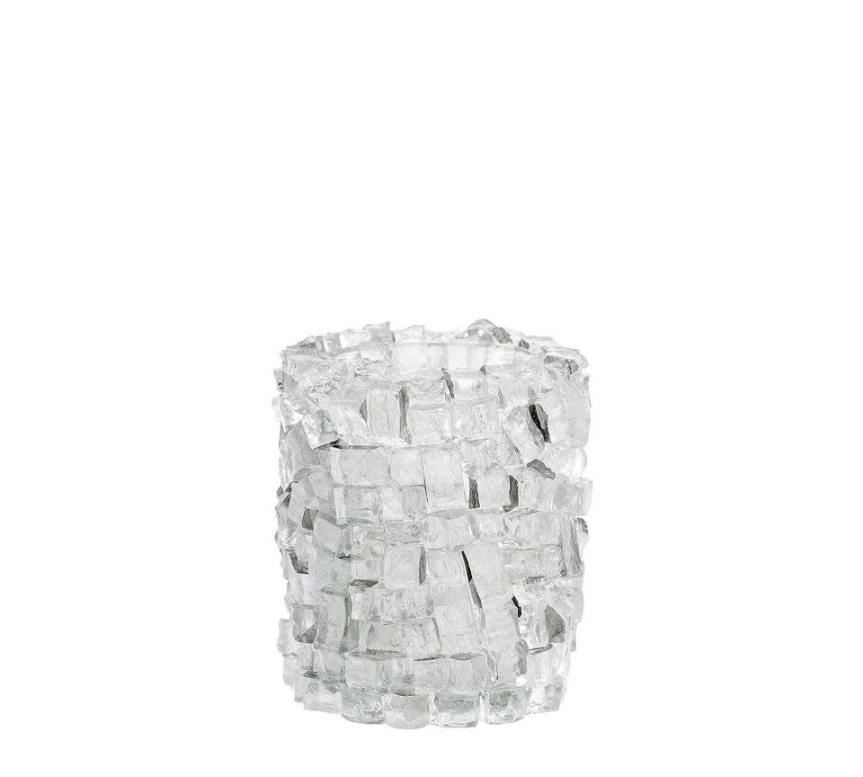 Rock Crystal Candle Holders